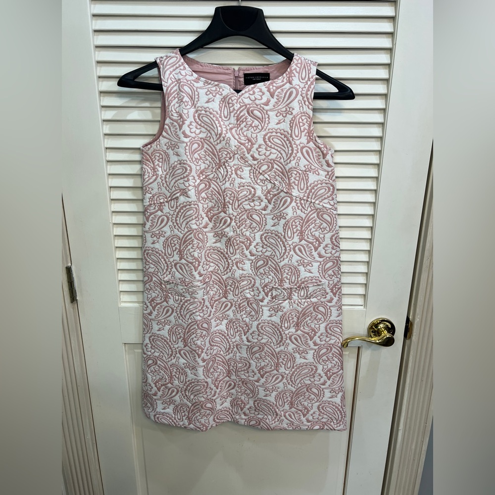 Pink paisley dress Victoria Beckham for Target, size XL